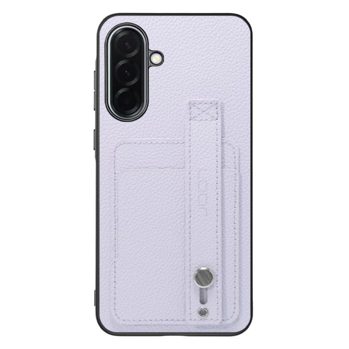 [ LOOF HOLD-SHELL CARD ] Galaxy A36 5G SC-54F スマホケース 背面 ケース カバー ハードケース 背面ベルト カード入れ 本革 ストラップホール [ Galaxy A36 5G ]