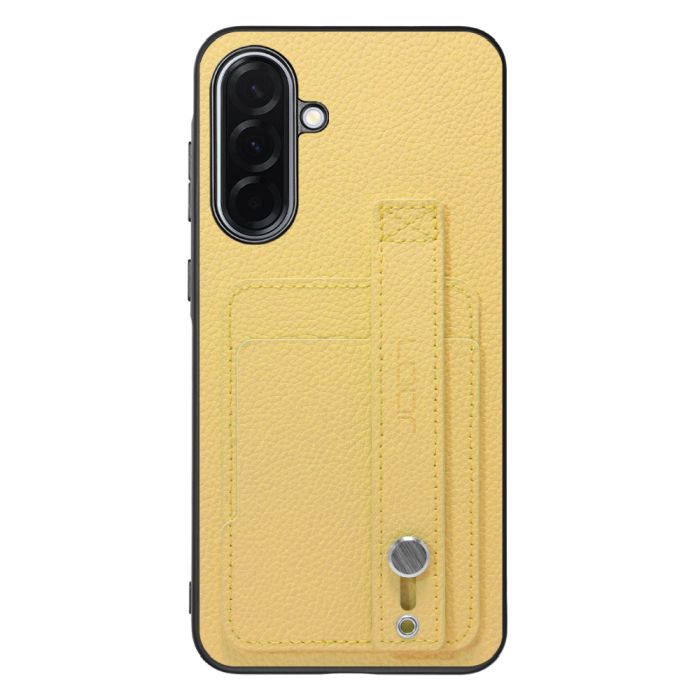 [ LOOF HOLD-SHELL CARD ] Galaxy A36 5G SC-54F スマホケース 背面 ケース カバー ハードケース 背面ベルト カード入れ 本革 ストラップホール [ Galaxy A36 5G ]
