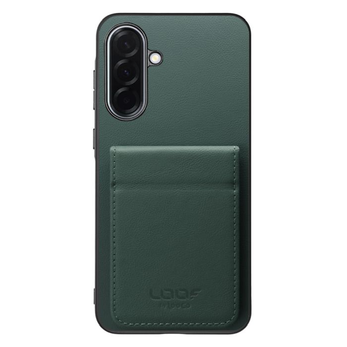 [ LOOF BASIC-SHELL SLIM CARD 2カード ] Galaxy A36 5G SC-54F ケース 背面 カード収納 カード入れ カードポケット カバー スマホケース 薄型 大容量 本革 [ Galaxy A36 5G ]