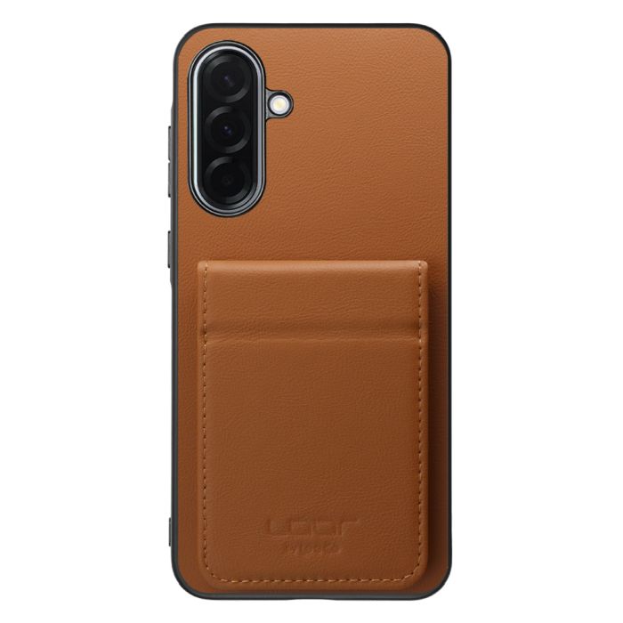 [ LOOF BASIC-SHELL SLIM CARD 2カード ] Galaxy A36 5G SC-54F ケース 背面 カード収納 カード入れ カードポケット カバー スマホケース 薄型 大容量 本革 [ Galaxy A36 5G ]