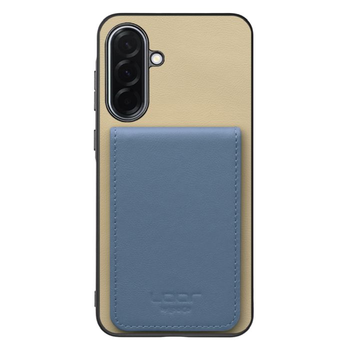 [ LOOF BASIC-SHELL SLIM CARD 4カード ] Galaxy A36 5G SC-54F ケース 背面 カード収納 カード入れ カードポケット カバー スマホケース 薄型 大容量 本革 [ Galaxy A36 5G ]