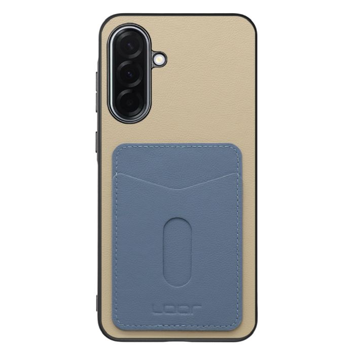 [ LOOF PASS-SHELL (LEATHER Ver.) スライド ] Galaxy A36 5G SC-54F スマホケース 背面 ケース カバー ハードケース カード収納 カードホルダー ストラップホール [ Galaxy A36 5G ]