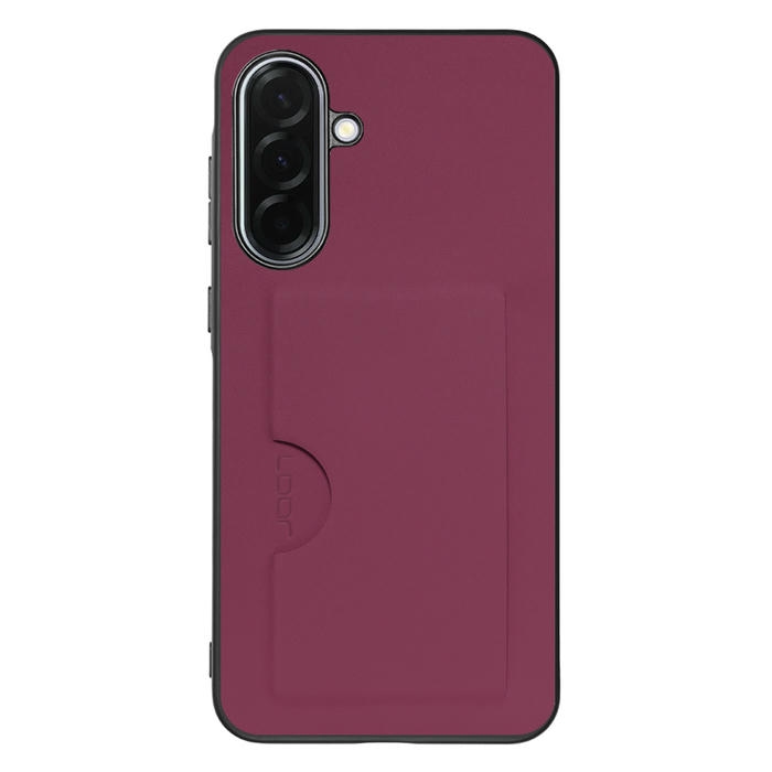 [ LOOF SKIN SLIM-SLOT ] Galaxy A36 5G SC-54F スマホケース 背面 ケース カバー ハードケース カード収納 PUレザー ストラップホール [ Galaxy A36 5G ]