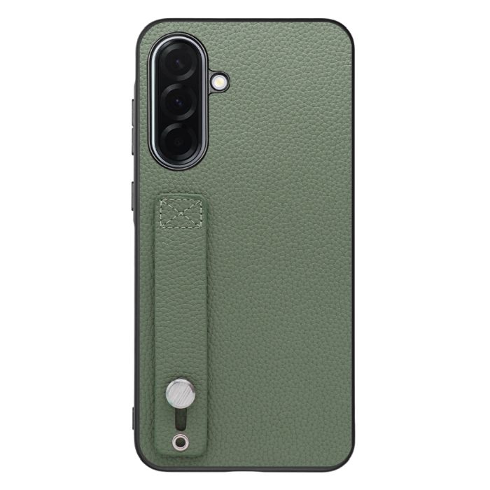 [ LOOF HOLD-SHELL ] Galaxy A36 5G SC-54F スマホケース 背面 ケース カバー ハードケース 背面ベルト 本革 ストラップホール [ Galaxy A36 5G ]