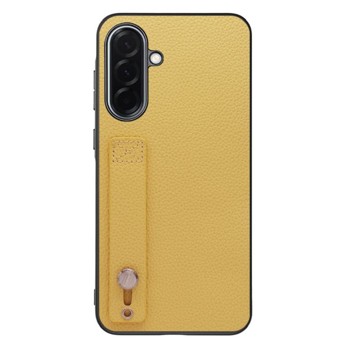 [ LOOF HOLD-SHELL ] Galaxy A36 5G SC-54F スマホケース 背面 ケース カバー ハードケース 背面ベルト 本革 ストラップホール [ Galaxy A36 5G ]