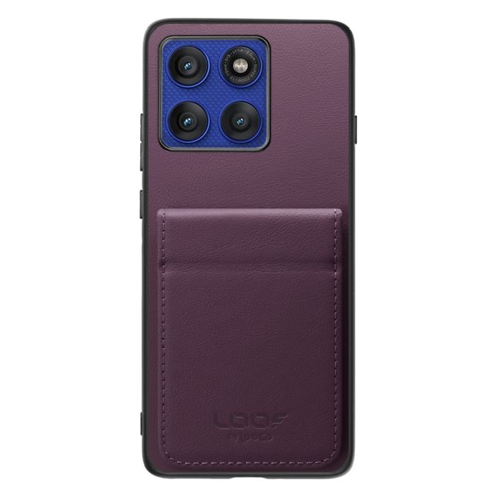 [ LOOF BASIC-SHELL SLIM CARD 2カード ] motorola edge 60 pro / 60s pro  ケース 背面 カード収納 カード入れ カードポケット カバー スマホケース 薄型 大容量 本革 [ motorola edge 60 pro / 60s pro ]