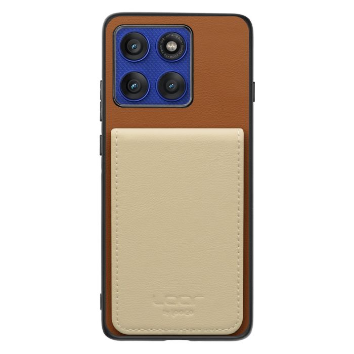 [ LOOF BASIC-SHELL SLIM CARD 4カード ] motorola edge 60 pro / 60s pro  ケース 背面 カード収納 カード入れ カードポケット カバー スマホケース 薄型 大容量 本革 [ motorola edge 60 pro / 60s pro ]