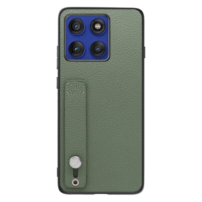 [ LOOF HOLD-SHELL ] motorola edge 60 pro / 60s pro  スマホケース 背面 ケース カバー ハードケース 背面ベルト 本革 ストラップホール [ motorola edge 60 pro / 60s pro ]