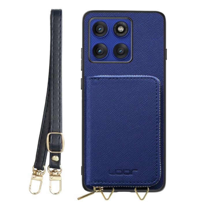 [ LOOF CASUAL-SHELL POUCH ] motorola edge 60 pro / 60s pro  ケース ショルダー スマホショルダー 背面 収納 ポーチ付き カバー スマホケース ストラップ レザー [ motorola edge 60 pro / 60s pro ]