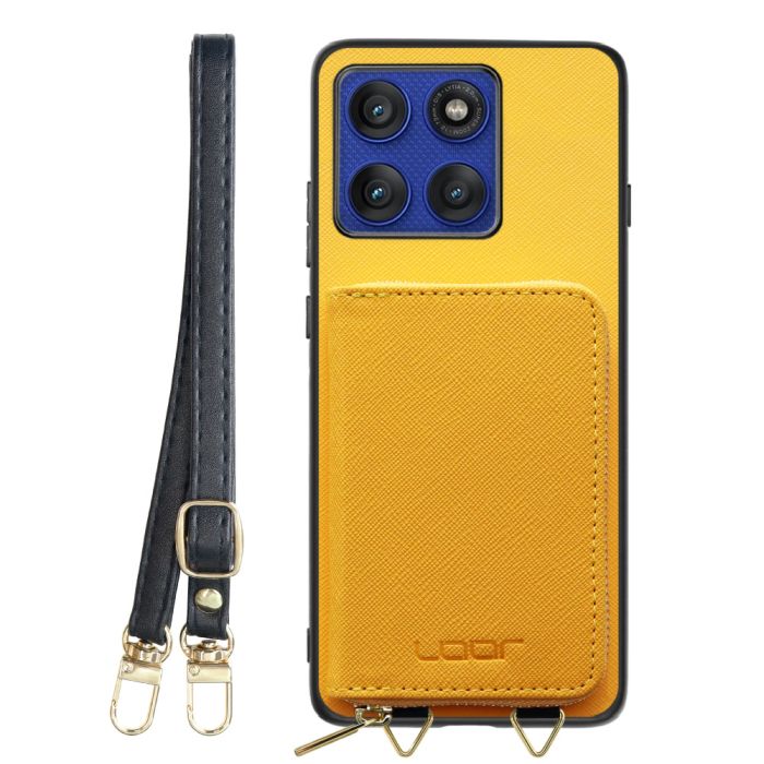 [ LOOF CASUAL-SHELL POUCH ] motorola edge 60 pro / 60s pro  ケース ショルダー スマホショルダー 背面 収納 ポーチ付き カバー スマホケース ストラップ レザー [ motorola edge 60 pro / 60s pro ]