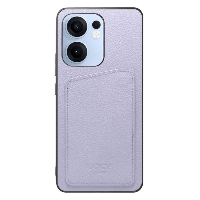 [ LOOF INVISIBLE CARD CASE-SHELL ] OPPO Reno13 A  スマホケース 背面 ケース カバー 本革 見えない収納 カード 見えない 落ちない マグネット [ OPPO Reno13 A ]