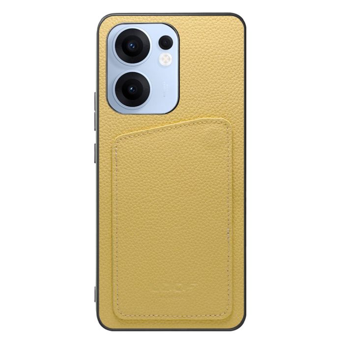 [ LOOF INVISIBLE CARD CASE-SHELL ] OPPO Reno13 A  スマホケース 背面 ケース カバー 本革 見えない収納 カード 見えない 落ちない マグネット [ OPPO Reno13 A ]