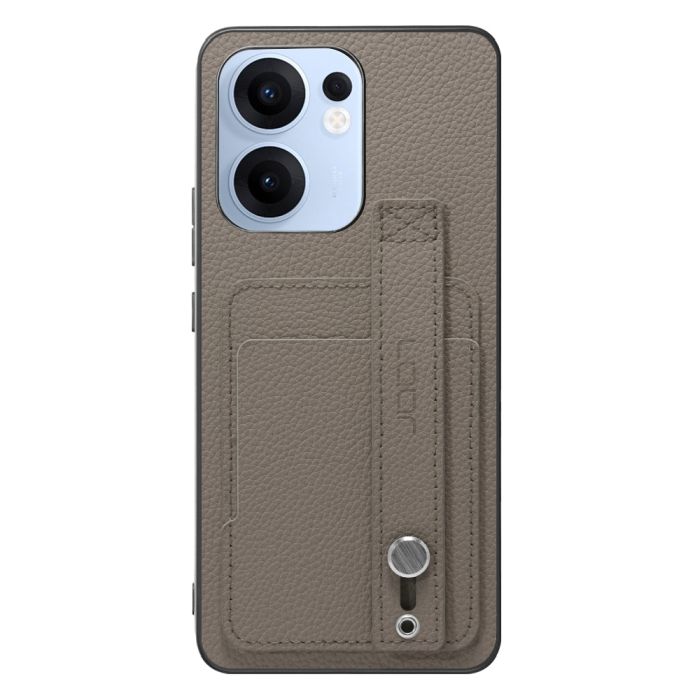 [ LOOF HOLD-SHELL CARD ] OPPO Reno13 A  スマホケース 背面 ケース カバー ハードケース 背面ベルト カード入れ 本革 ストラップホール [ OPPO Reno13 A ]
