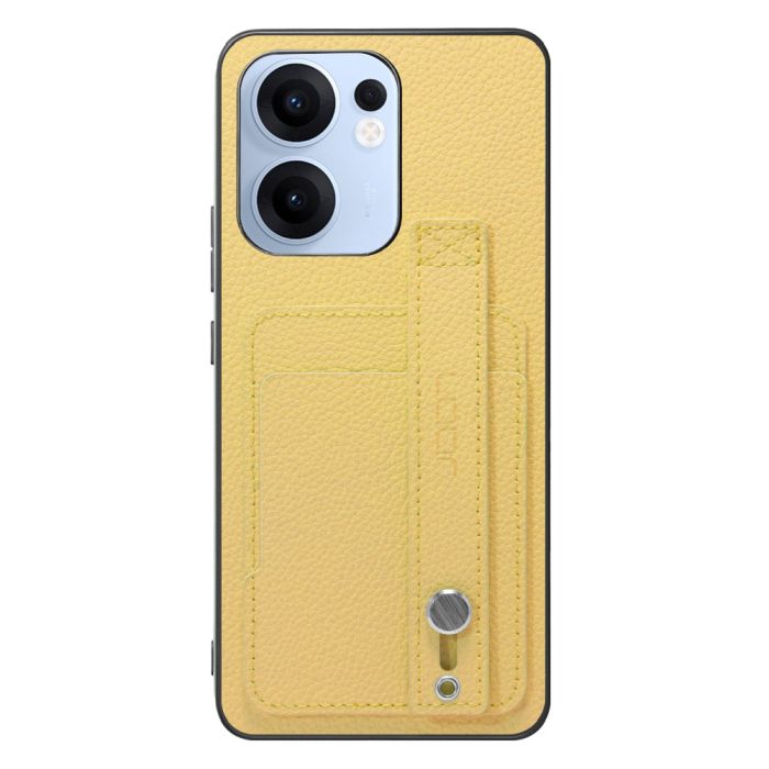 [ LOOF HOLD-SHELL CARD ] OPPO Reno13 A  スマホケース 背面 ケース カバー ハードケース 背面ベルト カード入れ 本革 ストラップホール [ OPPO Reno13 A ]