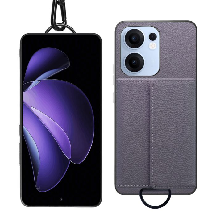 [ LOOF WALLET-SHELL ] OPPO Reno13 A   ケース カバー スマホケース ショルダー スマホショルダー 本革 背面収納 財布 カード入れ [ OPPO Reno13 A ]