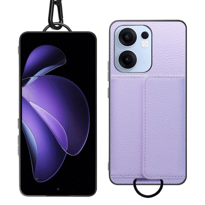 [ LOOF WALLET-SHELL ] OPPO Reno13 A   ケース カバー スマホケース ショルダー スマホショルダー 本革 背面収納 財布 カード入れ [ OPPO Reno13 A ]