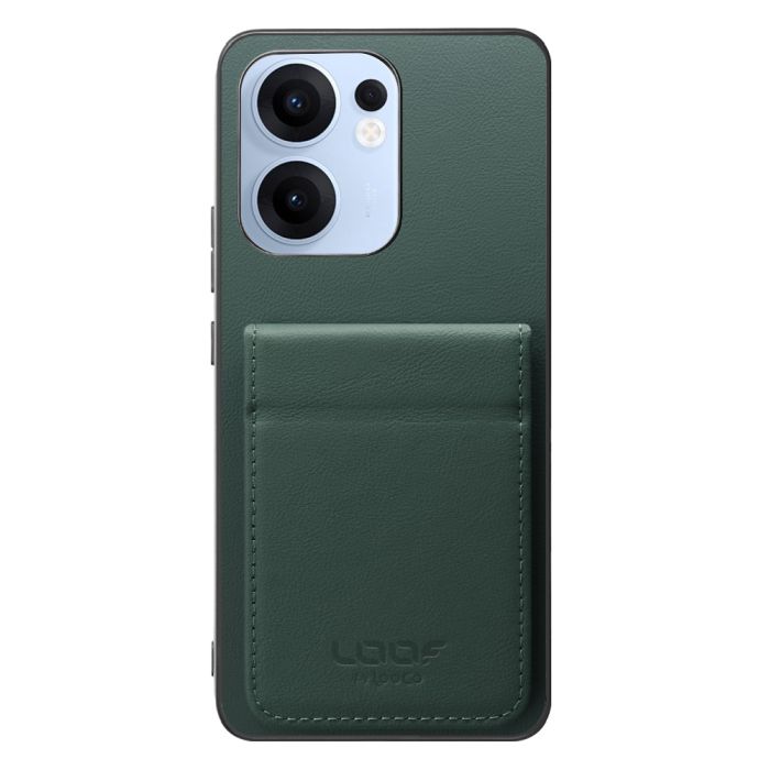 [ LOOF BASIC-SHELL SLIM CARD 2カード ] OPPO Reno13 A  ケース 背面 カード収納 カード入れ カードポケット カバー スマホケース 薄型 大容量 本革 [ OPPO Reno13 A ]