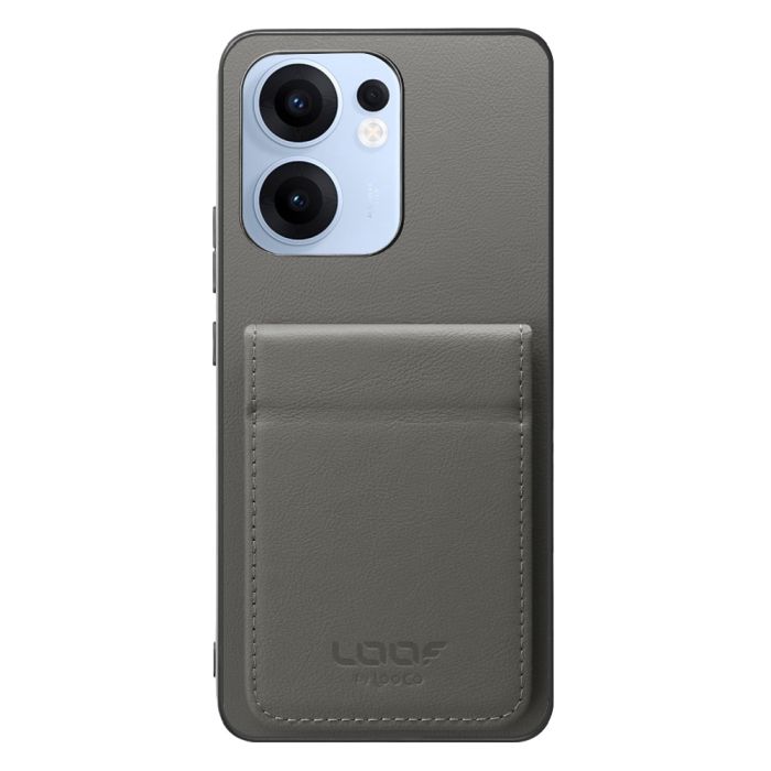 [ LOOF BASIC-SHELL SLIM CARD 2カード ] OPPO Reno13 A  ケース 背面 カード収納 カード入れ カードポケット カバー スマホケース 薄型 大容量 本革 [ OPPO Reno13 A ]