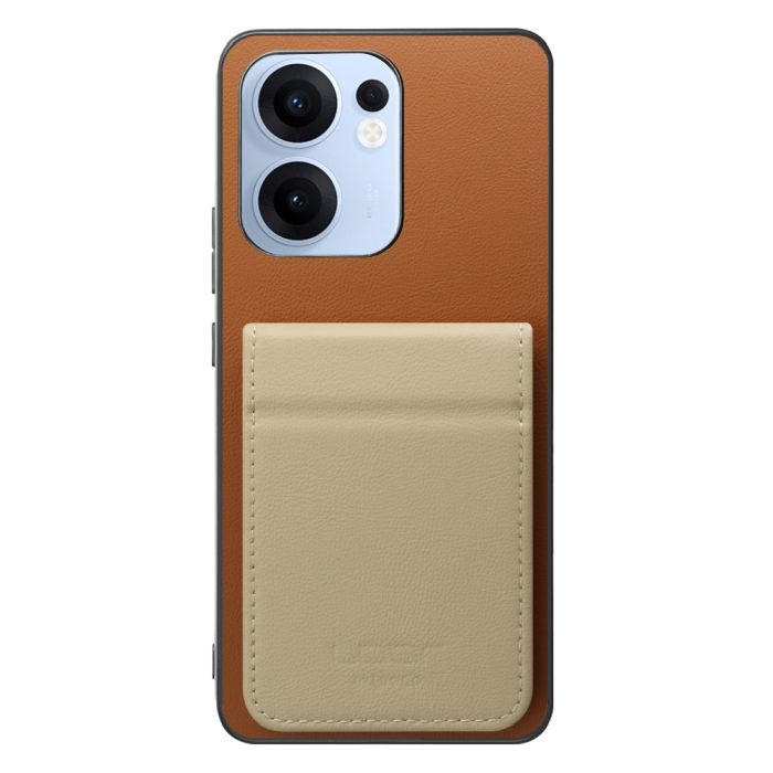 [ LOOF BASIC-SHELL SLIM CARD 2カード ] OPPO Reno13 A  ケース 背面 カード収納 カード入れ カードポケット カバー スマホケース 薄型 大容量 本革 [ OPPO Reno13 A ]