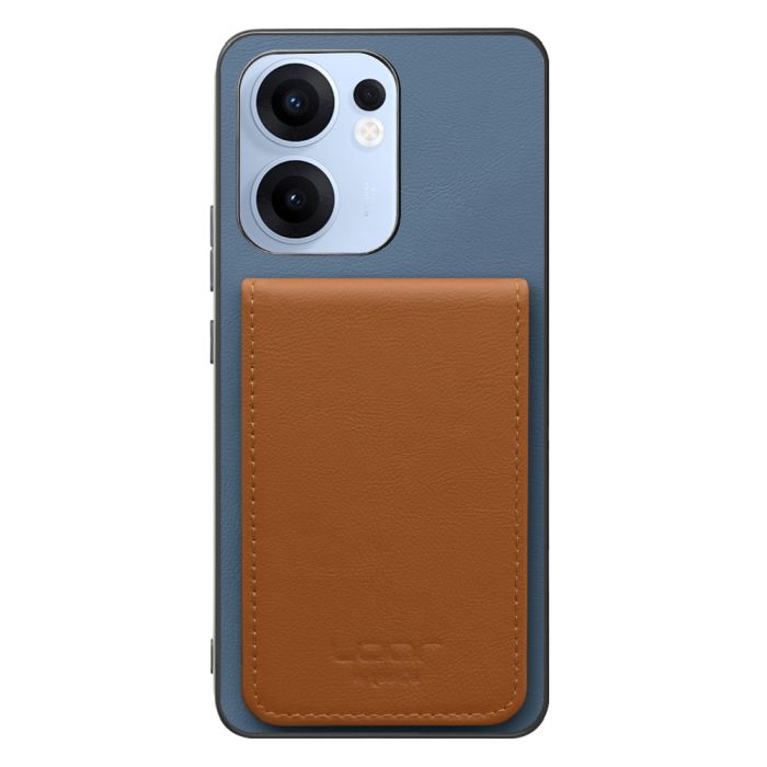 [ LOOF BASIC-SHELL SLIM CARD 4カード ] OPPO Reno13 A  ケース 背面 カード収納 カード入れ カードポケット カバー スマホケース 薄型 大容量 本革 [ OPPO Reno13 A ]
