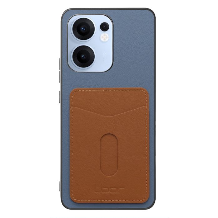 [ LOOF PASS-SHELL (LEATHER Ver.) スライド ] OPPO Reno13 A  スマホケース 背面 ケース カバー ハードケース カード収納 カードホルダー ストラップホール [ OPPO Reno13 A ]