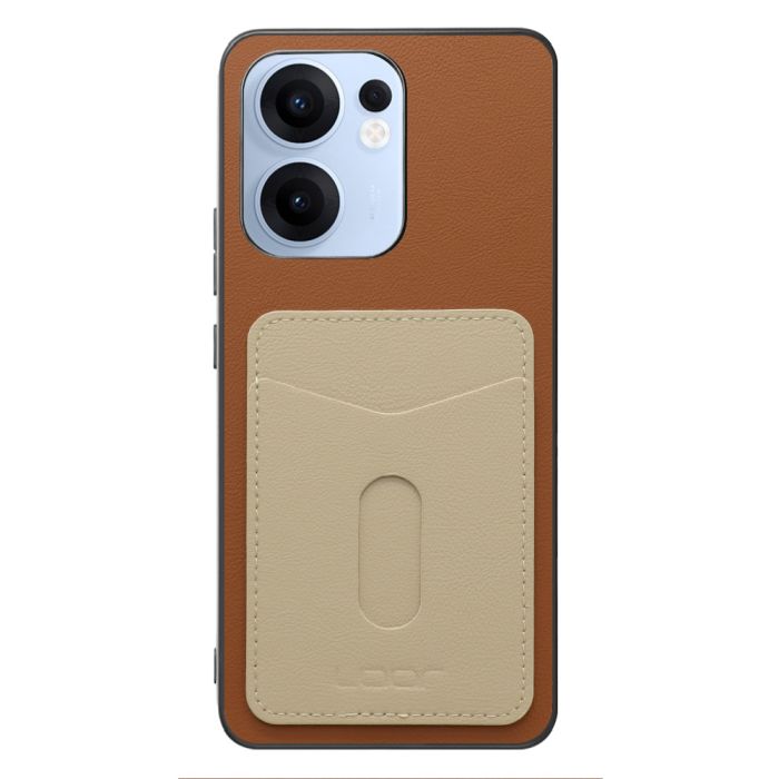 [ LOOF PASS-SHELL (LEATHER Ver.) スライド ] OPPO Reno13 A  スマホケース 背面 ケース カバー ハードケース カード収納 カードホルダー ストラップホール [ OPPO Reno13 A ]