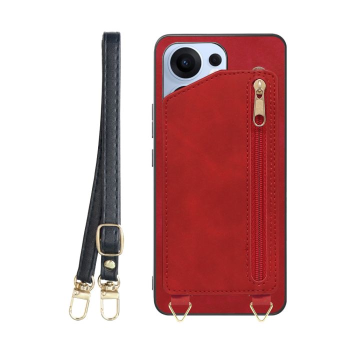 [ LOOF SHOULDER-FLIP ] OPPO Reno13 A  スマホケース 背面 ケース カバー ハードケース ショルダー スマホショルダー ストラップ 肩掛け 首掛け カード収納 [ OPPO Reno13 A ]