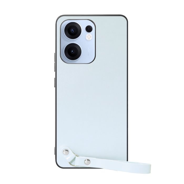 [ LOOF MACARON-SHELL ] OPPO Reno13 A  スマホケース 背面 ケース カバー ハードケース ストラップ付き 本革 ストラップホール [ OPPO Reno13 A ]