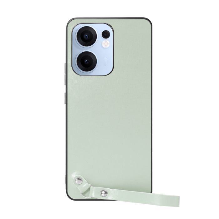[ LOOF MACARON-SHELL ] OPPO Reno13 A  スマホケース 背面 ケース カバー ハードケース ストラップ付き 本革 ストラップホール [ OPPO Reno13 A ]