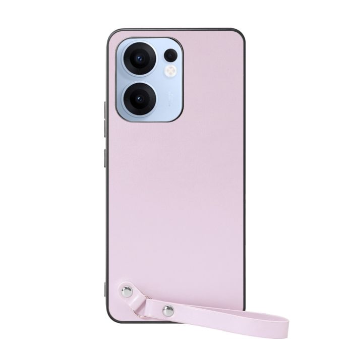 [ LOOF MACARON-SHELL ] OPPO Reno13 A  スマホケース 背面 ケース カバー ハードケース ストラップ付き 本革 ストラップホール [ OPPO Reno13 A ]