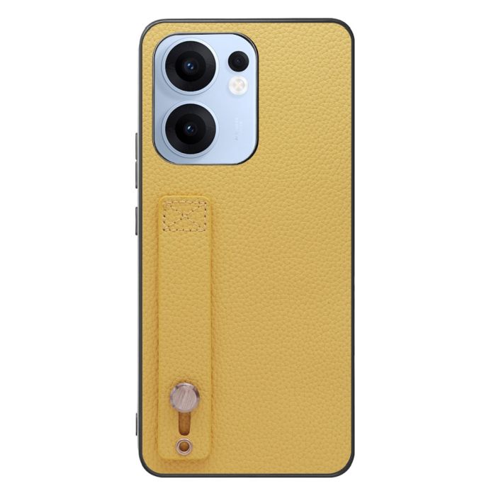 [ LOOF HOLD-SHELL ] OPPO Reno13 A  スマホケース 背面 ケース カバー ハードケース 背面ベルト 本革 ストラップホール [ OPPO Reno13 A ]