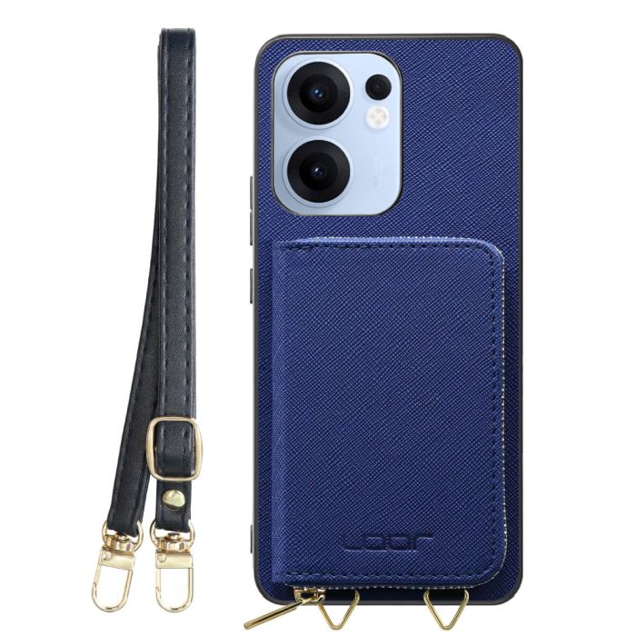 [ LOOF CASUAL-SHELL POUCH ] OPPO Reno13 A  ケース ショルダー スマホショルダー 背面 収納 ポーチ付き カバー スマホケース ストラップ レザー [ OPPO Reno13 A ]