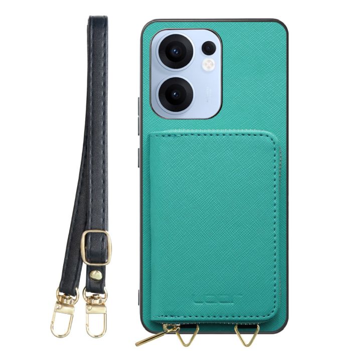 [ LOOF CASUAL-SHELL POUCH ] OPPO Reno13 A  ケース ショルダー スマホショルダー 背面 収納 ポーチ付き カバー スマホケース ストラップ レザー [ OPPO Reno13 A ]