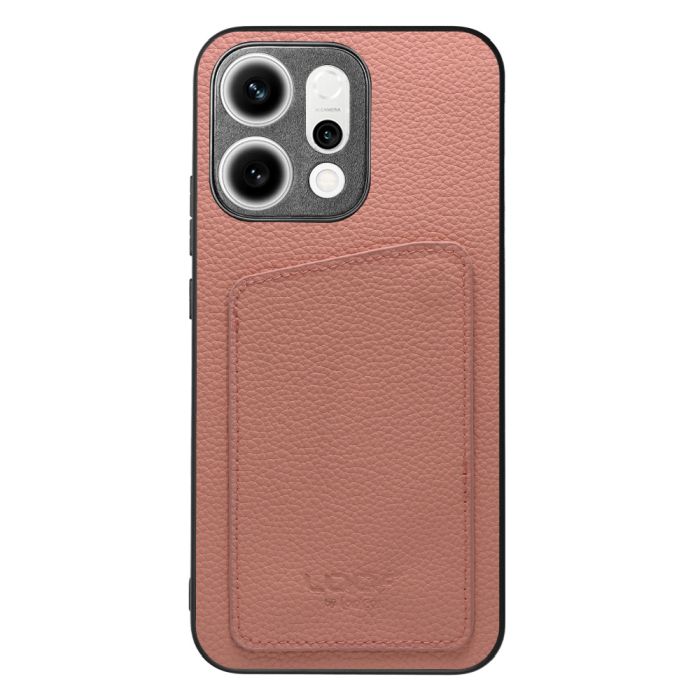 [ LOOF INVISIBLE CARD CASE-SHELL ] OPPO Reno14 5G  スマホケース 背面 ケース カバー 本革 見えない収納 カード 見えない 落ちない マグネット [ OPPO Reno14 5G ]