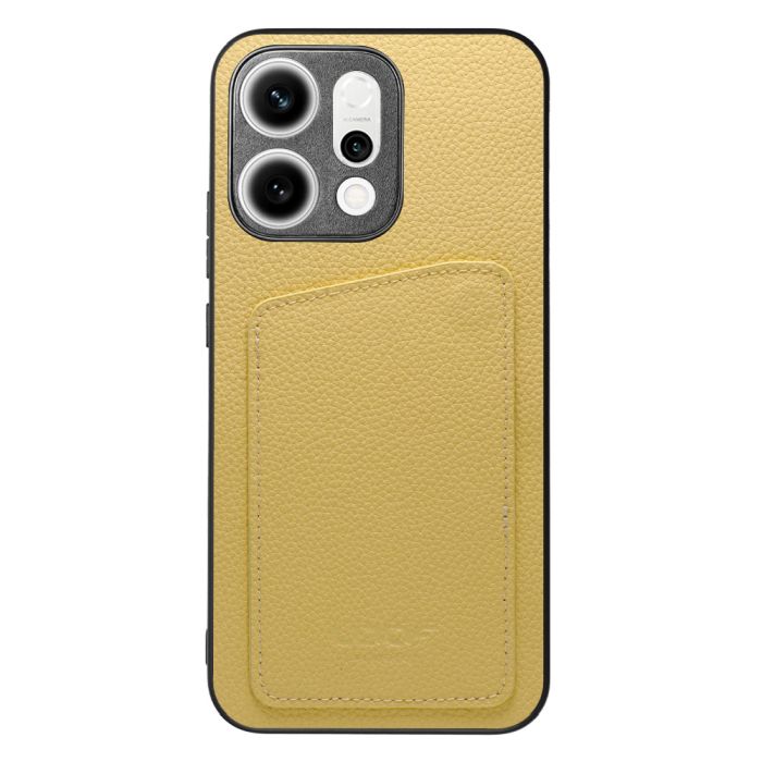 [ LOOF INVISIBLE CARD CASE-SHELL ] OPPO Reno14 5G  スマホケース 背面 ケース カバー 本革 見えない収納 カード 見えない 落ちない マグネット [ OPPO Reno14 5G ]