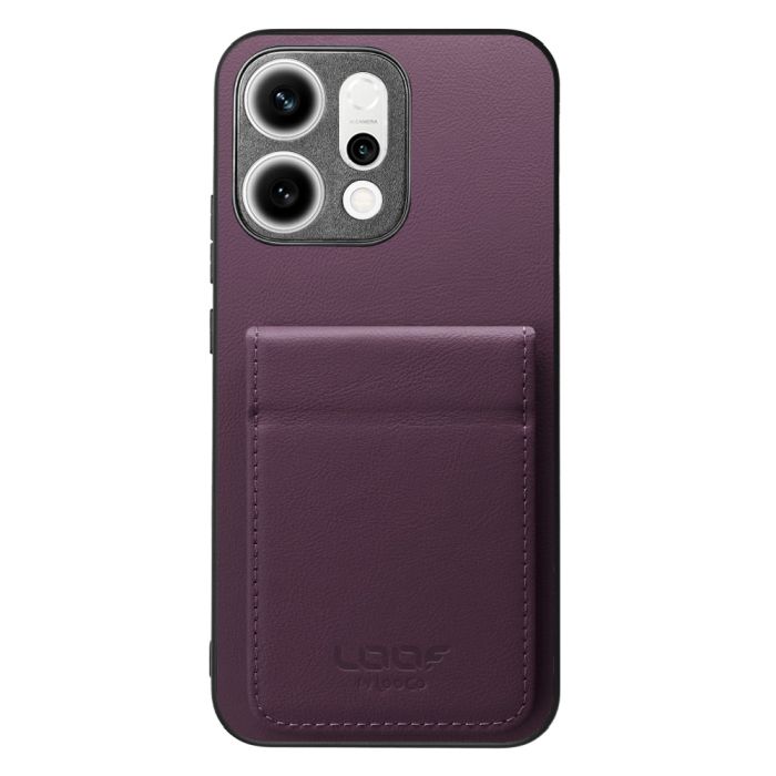 [ LOOF FOLD ] OPPO Reno14 5G  ケース 背面 カード収納 カード入れ カードポケット カバー スマホケース 薄型 大容量 本革 [ OPPO Reno14 5G ]
