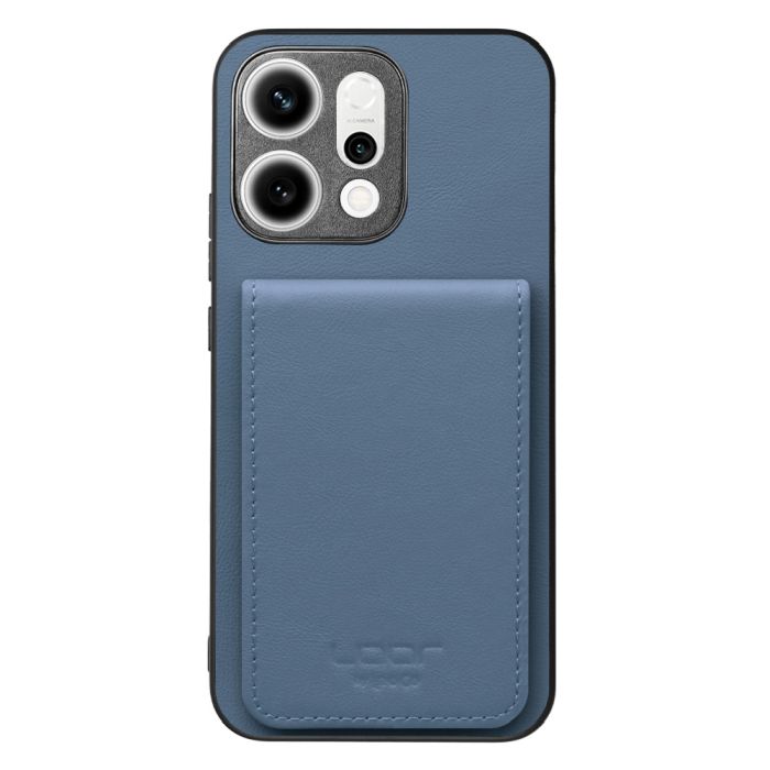 [ LOOF BASIC-SHELL SLIM CARD 4カード ] OPPO Reno14 5G  ケース 背面 カード収納 カード入れ カードポケット カバー スマホケース 薄型 大容量 本革 [ OPPO Reno14 5G ]