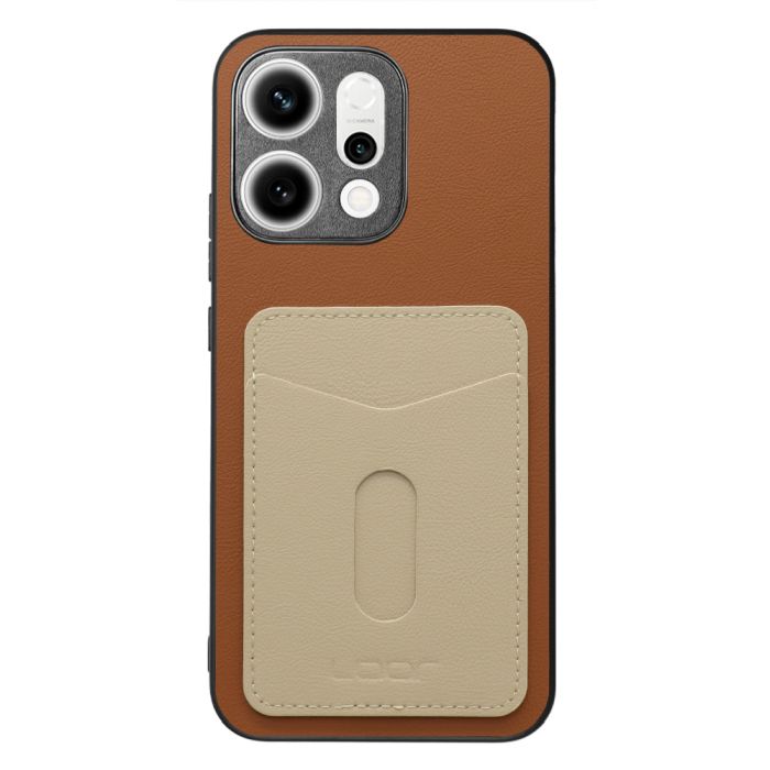 [ LOOF PASS-SHELL (LEATHER Ver.) スライド ] OPPO Reno14 5G  スマホケース 背面 ケース カバー ハードケース カード収納 カードホルダー ストラップホール [ OPPO Reno14 5G ]