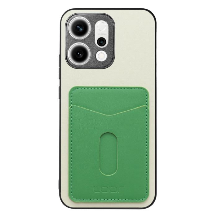 [ LOOF PASS-SHELL スライド] OPPO Reno14 5G  スマホケース 背面 ケース カバー ハードケース カード収納 カードホルダー ストラップホール [ OPPO Reno14 5G ]