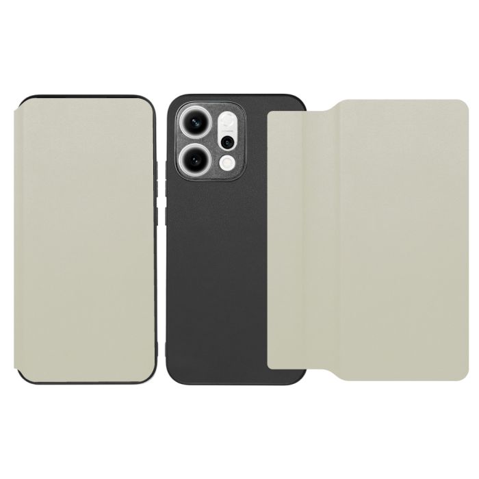 [ LOOF SLIM-FIT ] OPPO Reno14 5G  スマホケース 背面 ケース カバー 手帳型 ハードケース カード収納 ポケットあり/なし マグネットなし ストラップホール [ OPPO Reno14 5G ]