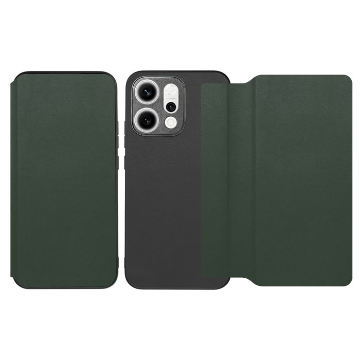 [ LOOF SLIM-FIT ] OPPO Reno14 5G  スマホケース 背面 ケース カバー 手帳型 ハードケース カード収納 ポケットあり/なし マグネットなし ストラップホール [ OPPO Reno14 5G ]