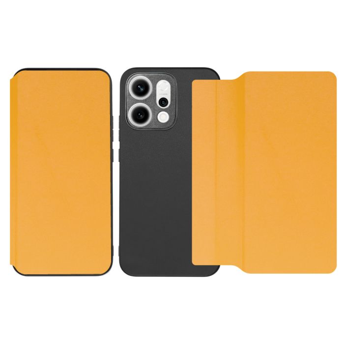 [ LOOF SLIM-FIT ] OPPO Reno14 5G  スマホケース 背面 ケース カバー 手帳型 ハードケース カード収納 ポケットあり/なし マグネットなし ストラップホール [ OPPO Reno14 5G ]
