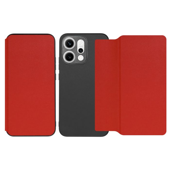 [ LOOF SLIM-FIT ] OPPO Reno14 5G  スマホケース 背面 ケース カバー 手帳型 ハードケース カード収納 ポケットあり/なし マグネットなし ストラップホール [ OPPO Reno14 5G ]