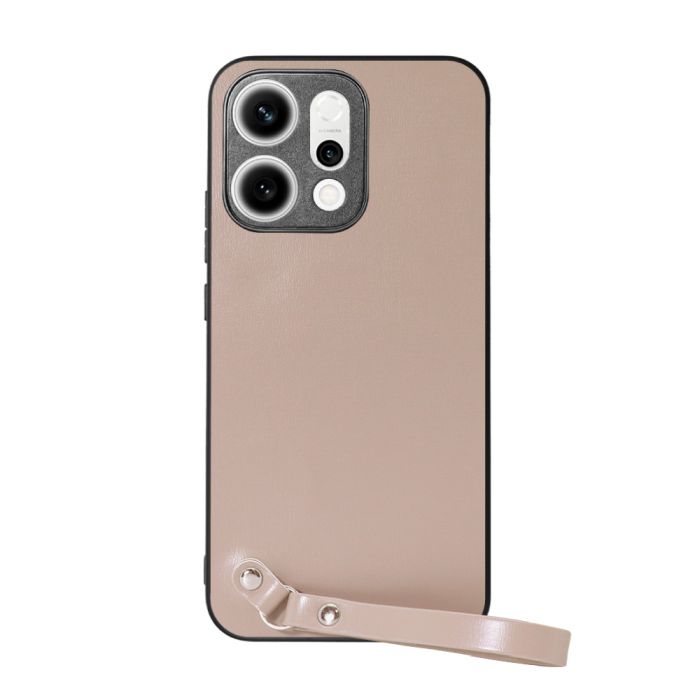 [ LOOF MACARON-SHELL ] OPPO Reno14 5G  スマホケース 背面 ケース カバー ハードケース ストラップ付き 本革 ストラップホール [ OPPO Reno14 5G ]