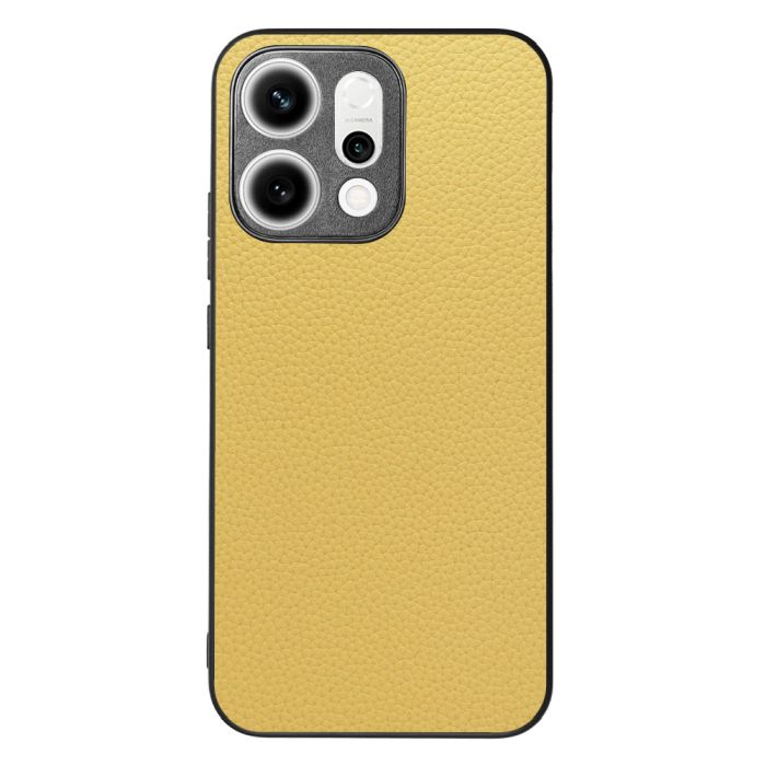 [ LOOF LUXURY-SHELL ] OPPO Reno14 5G  スマホケース 背面 ケース カバー ハードケース 本革 ストラップホール [ OPPO Reno14 5G ]