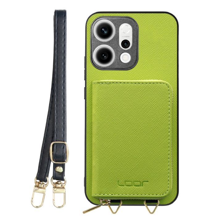 [ LOOF CASUAL-SHELL POUCH ] OPPO Reno14 5G  ケース ショルダー スマホショルダー 背面 収納 ポーチ付き カバー スマホケース ストラップ レザー [ OPPO Reno14 5G ]