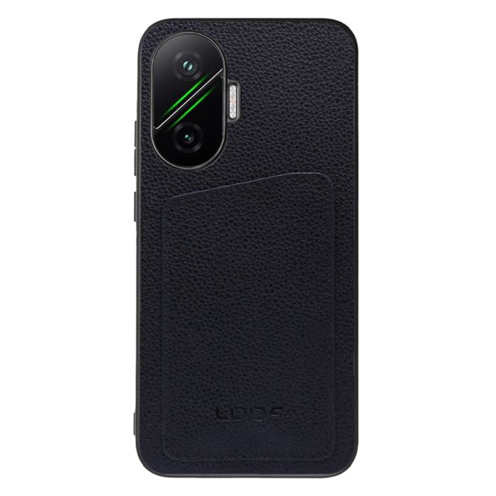 [ LOOF INVISIBLE CARD CASE-SHELL ] POCO F7 Xiaomi シャオミ スマホケース 背面 ケース カバー 本革 見えない収納 カード 見えない 落ちない マグネット [ POCO F7 ]