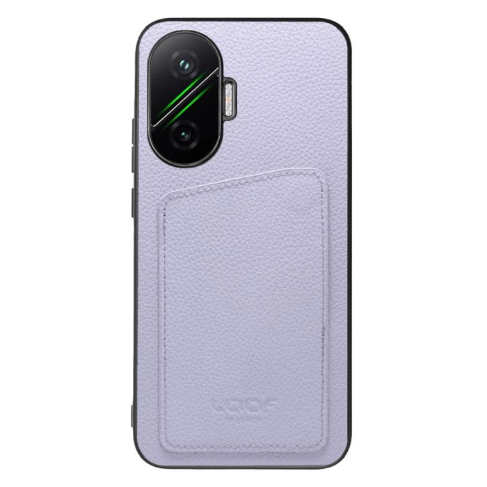 [ LOOF INVISIBLE CARD CASE-SHELL ] POCO F7 Xiaomi シャオミ スマホケース 背面 ケース カバー 本革 見えない収納 カード 見えない 落ちない マグネット [ POCO F7 ]