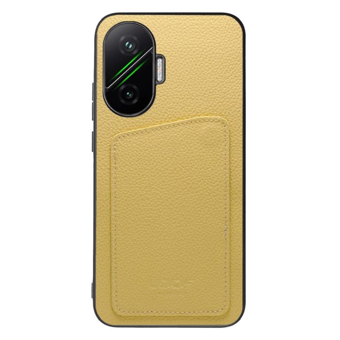 [ LOOF INVISIBLE CARD CASE-SHELL ] POCO F7 Xiaomi シャオミ スマホケース 背面 ケース カバー 本革 見えない収納 カード 見えない 落ちない マグネット [ POCO F7 ]