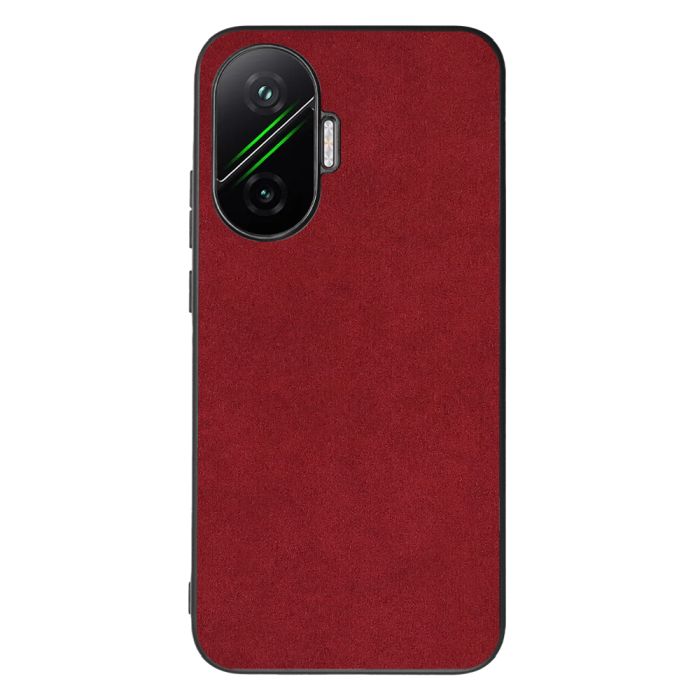 [ LOOF ALCANTARA-SHELL ] POCO F7 Xiaomi シャオミ ケース カバー スマホケース アルカンターラ シンプル ストラップホール [ POCO F7 ]